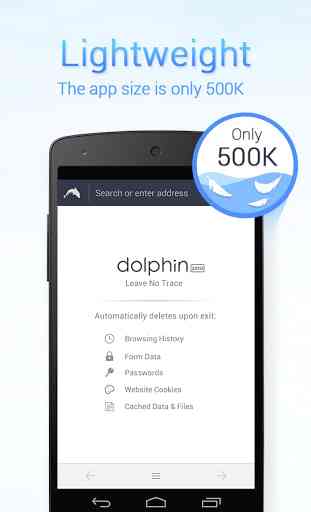 Dolphin Zero Incognito Browser - Private Browser 1