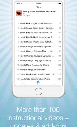 Guida video per iPhone e iOS 8 2