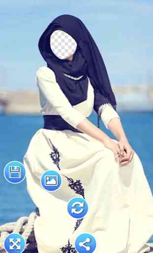 Hijab Abaya Photo Frames 2
