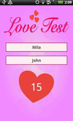 Love Test Calculator 2