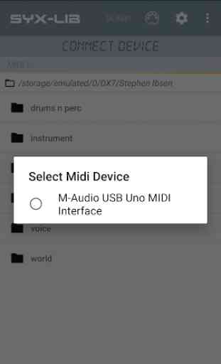 MIDI SysEx Utility (Syx-Lib) 1