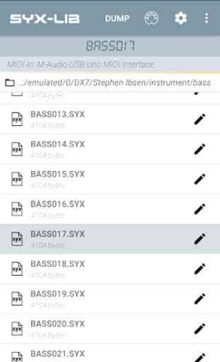 MIDI SysEx Utility (Syx-Lib) 2