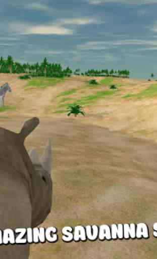 Rhino Survival Simulator 3D 4