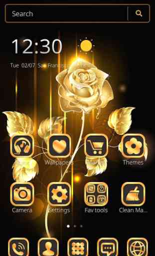 Tema oro rosa gold rose 4
