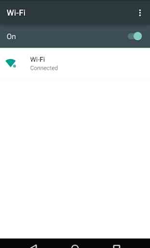 Wi-Fi settings shortcut 1