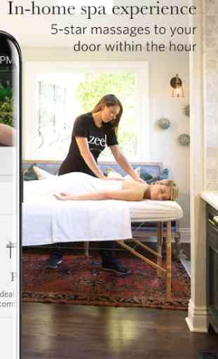 Zeel In-Home Massage Therapist 2