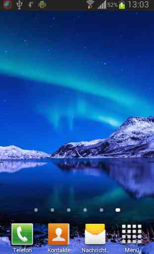 Aurora boreale sfondi animati 1