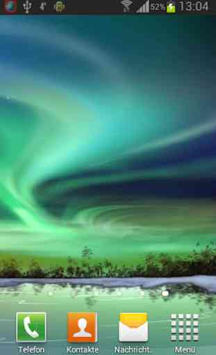 Aurora boreale sfondi animati 2