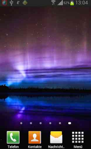 Aurora boreale sfondi animati 3