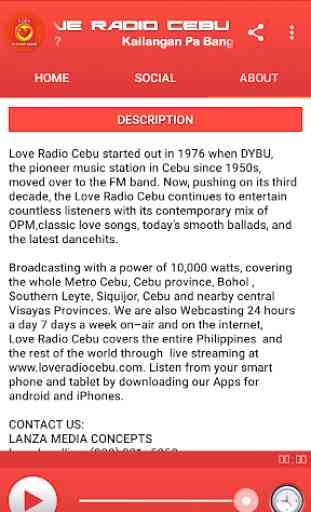 Love Radio Cebu DYBU 97.9MHz 4