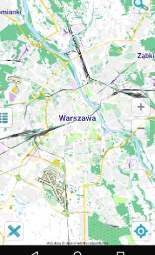 Map of Warsaw offline 2