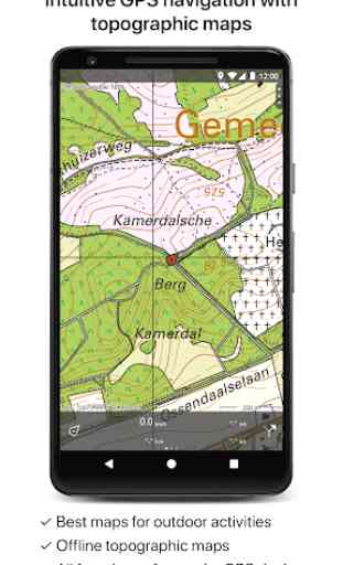Topo GPS Netherlands 1