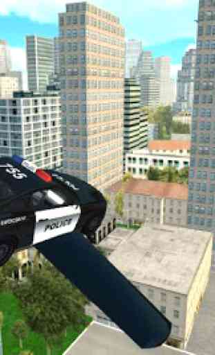 Flying Police Car Simulator 4