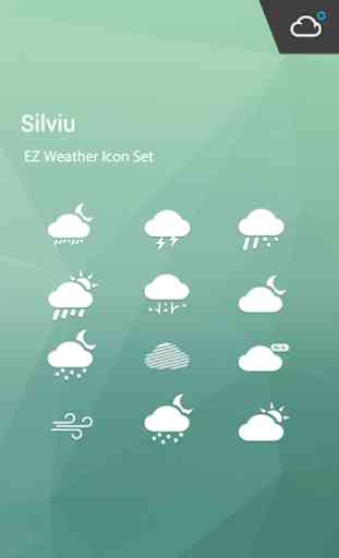 Simple Clean Weather Iconset 1