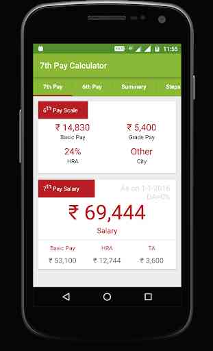 7th Pay Commission Salary Calc 4