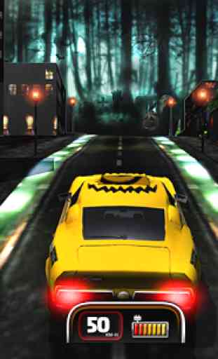 Halloween Night Taxi Driver 3D Car Driving Games 3
