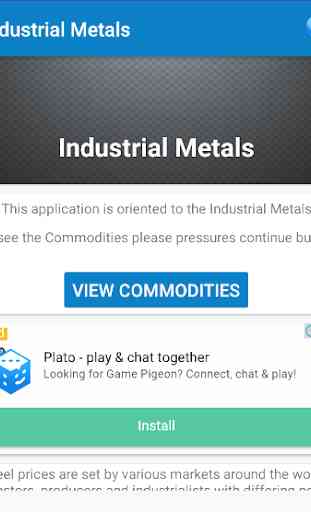 Industrial Metals Price 1