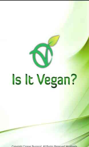 Is It Vegan? + 1