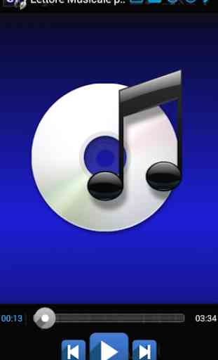 Lettore Musicale per Pad/Cell. 3