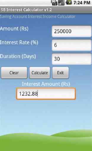 SB Interest Calculator 3