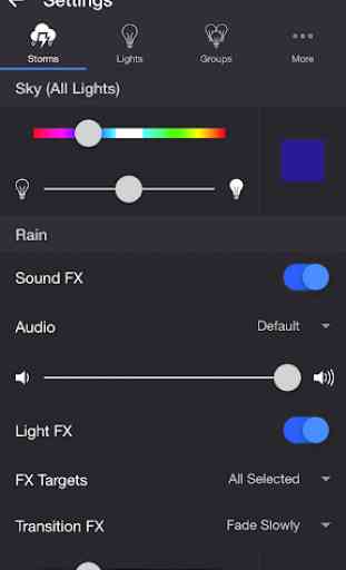 Thunderstorm for LIFX 2