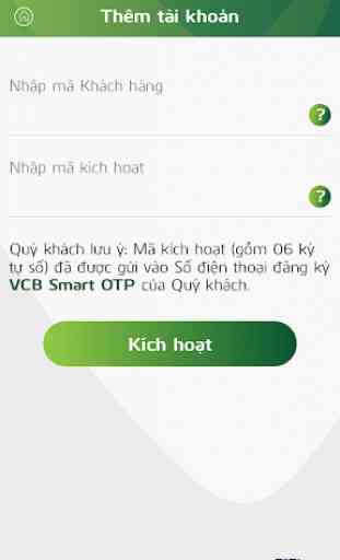 Vietcombank Smart OTP 3