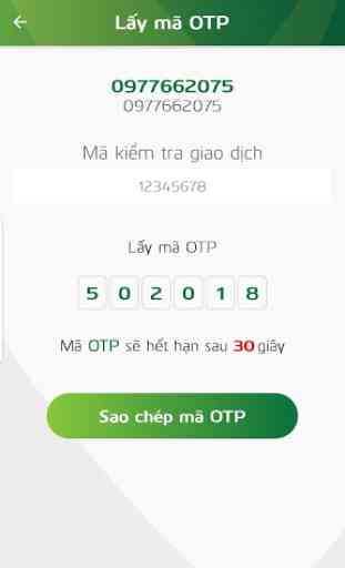 Vietcombank Smart OTP 4