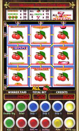 777 Fruit Slot Machine Cherry Master 4