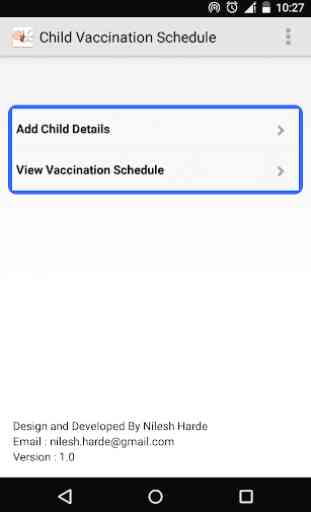 Child Vaccination Schedule 3