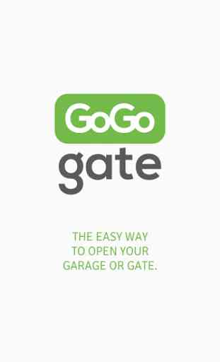 Gogogate - Open garage door - 1