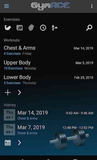 GymACE Pro: Workout Tracker & Body Log 1