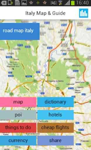 Italia mappa offline 1