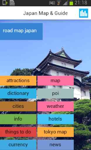 Japan Offline Map Hotels Cars 1
