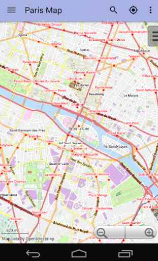 Mappa di Parigi Offline 2