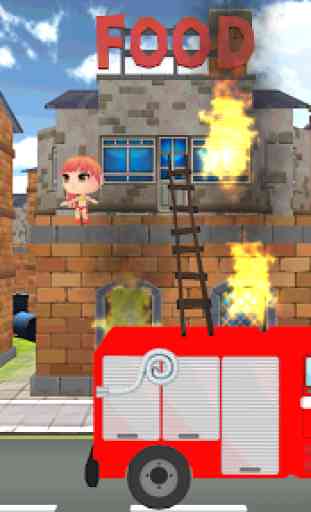 Pompiere 3D per i bambini 3