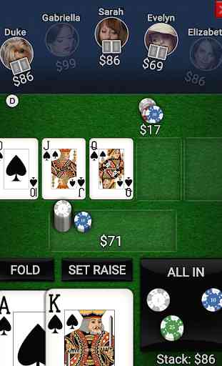 Texas Holdem Offline Poker 4