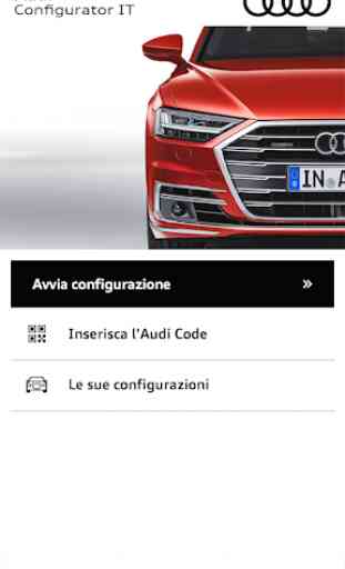 Audi Configurator IT 1