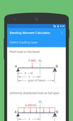 Bending Moment Calculator 1