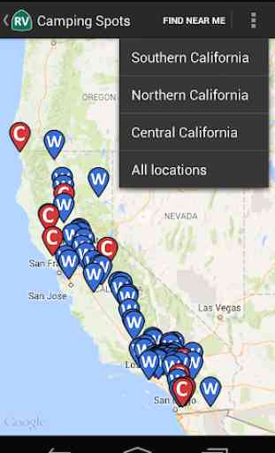 California RV Locations 2