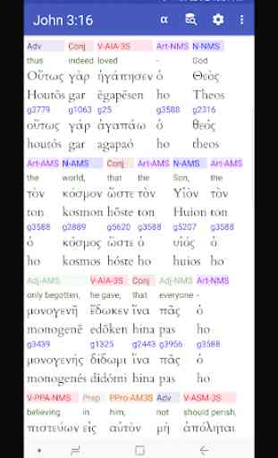 Hebrew/Greek Interlinear Bible 2