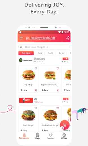 Menu.by — restaurant food delivery 1