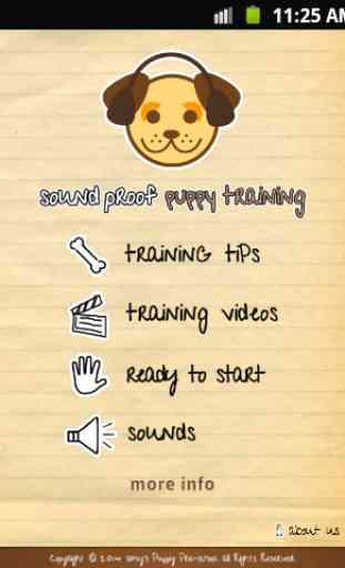 Sound Proof Puppy Training 1