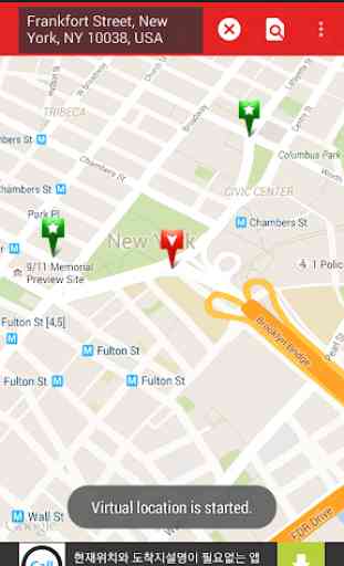 Virtual Location (Fake GPS) 1