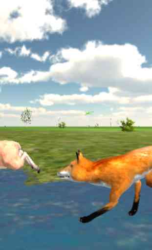 Angry Wild Fox Attack Sim 3D 3