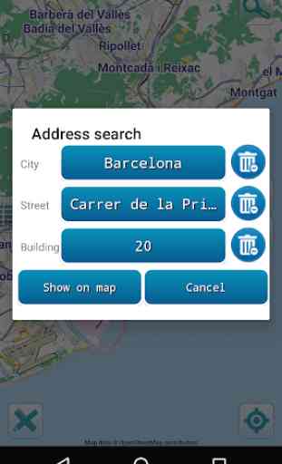 Map of Barcelona offline 3