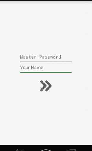 Master Password 1