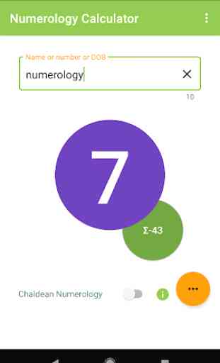 Numerology Calculator 1