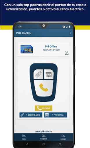 PHL Control Llave GSM 2