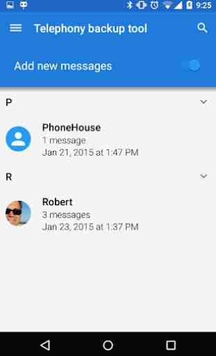Telephony Backup (Calls & SMS) 4
