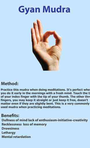 Yoga Mudras Methods & Benefits 3